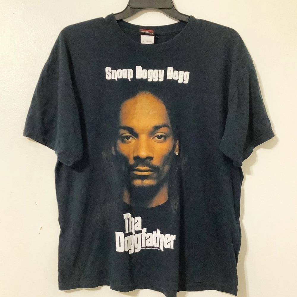 Snoop Doggy Dogg Tha Doggfather 2005 Death Row Records Tag T Shirt Size XL
